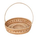 Philomena Yeatman, Mura mura - basket, 2014, pandanus, 27 x 30 x 27cm