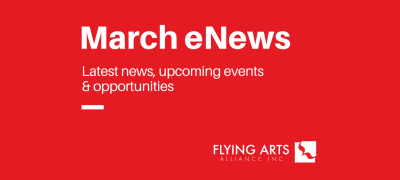 Flying Arts eNews: March 2023