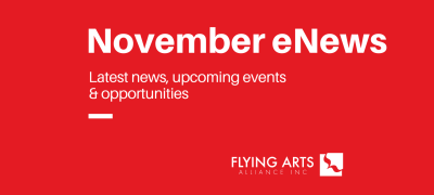 Flying Arts eNews: November 2022