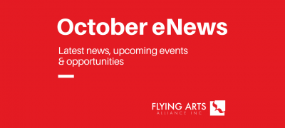 Flying Arts eNews: October 2022