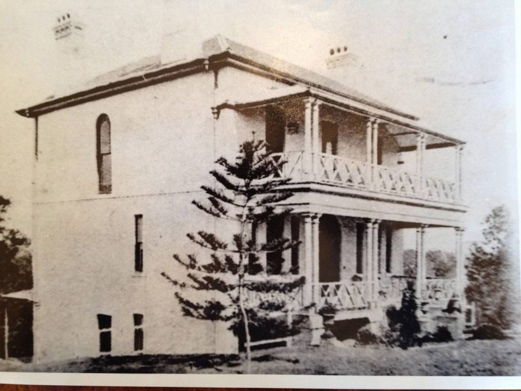 Archival Image of the Main Facade